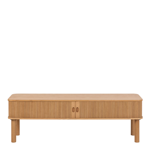 Langley TV Unit in Oak – image 2