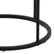 Polo Round Bedside Table – White & Black – image 8
