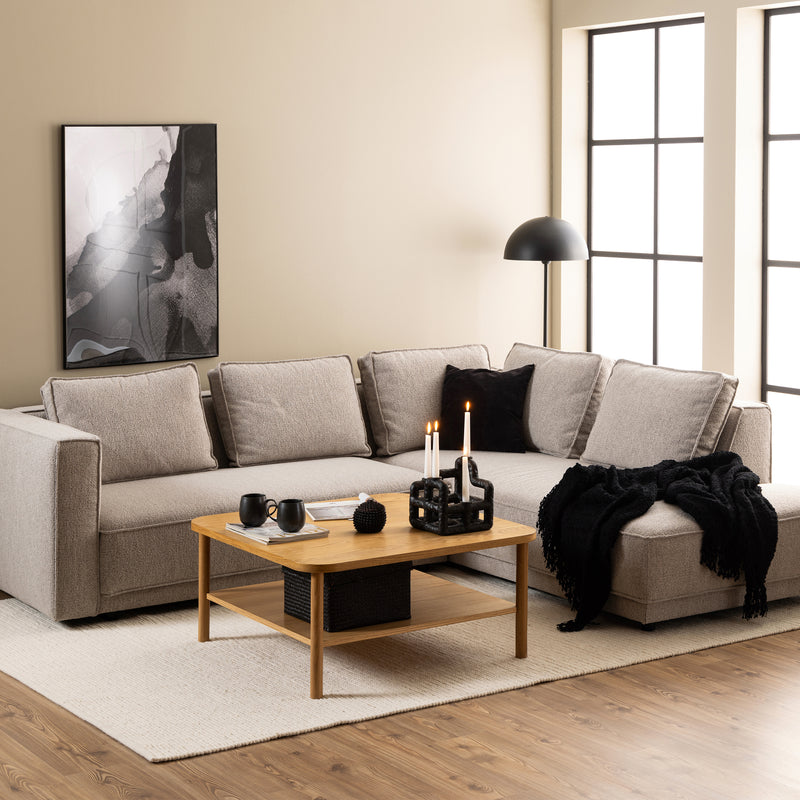 Banbury Square Coffee Table in Oak – image 3