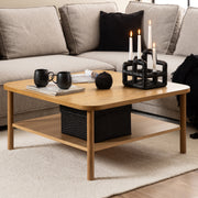 Banbury Square Coffee Table in Oak – image 4