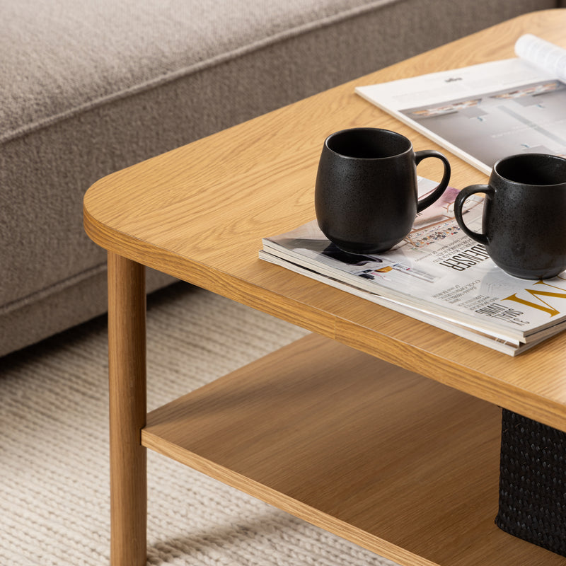 Banbury Square Coffee Table in Oak – image 5