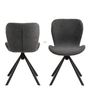 Batilda Dining Chair Set of 2 – Grey – image 2