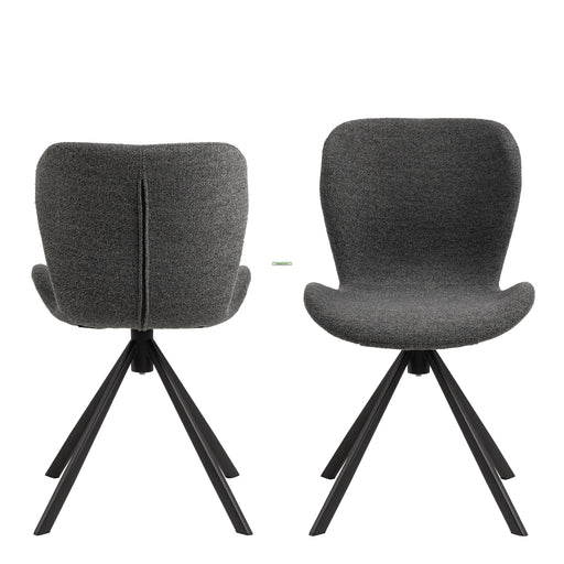 Batilda Dining Chair Set of 2 – Grey – image 2