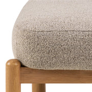 Burley Lounge Chair in Beige Fabric and Oak – image 9
