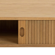 Langley Coffee Table Sliding Door in Oak – image 5