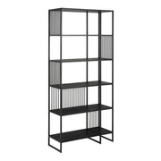 Strington Bookcase with 5 Shelves in Black – image 1