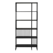 Strington Bookcase with 5 Shelves in Black – image 2