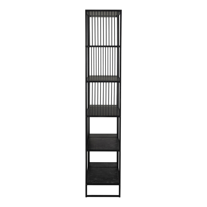 Strington Bookcase with 5 Shelves in Black – image 3