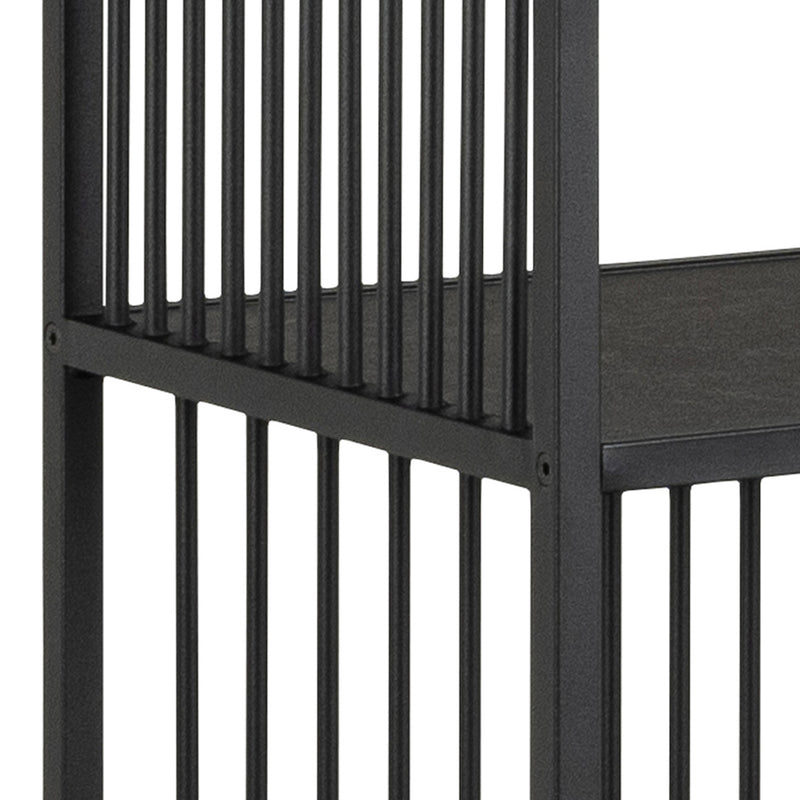 Strington Bookcase with 5 Shelves in Black – image 7