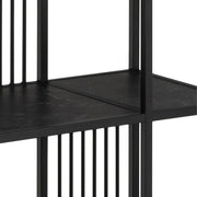 Strington Bookcase with 5 Shelves in Black – image 8