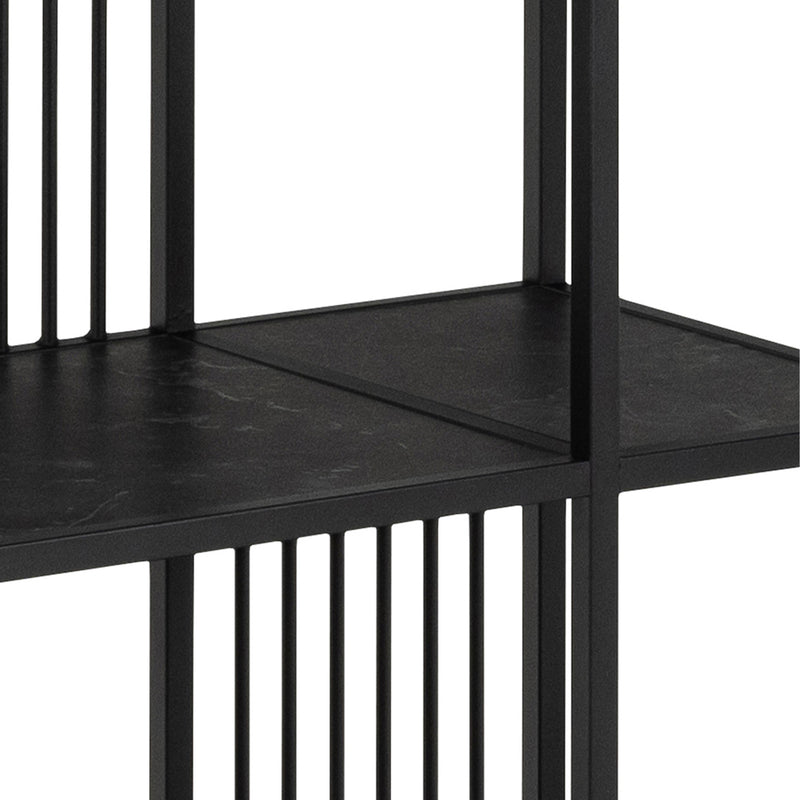 Strington Bookcase with 5 Shelves in Black – image 8