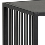 Strington Bookcase with 2 Shelves in Black – image 6