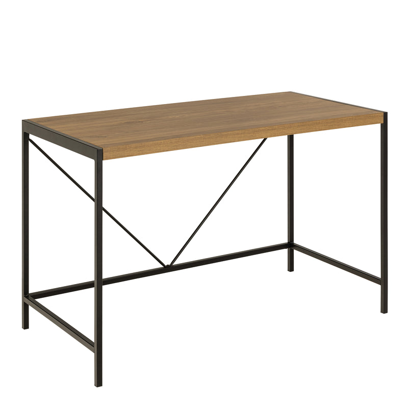 Bahamas Office Desk in Black and Oak – image 1