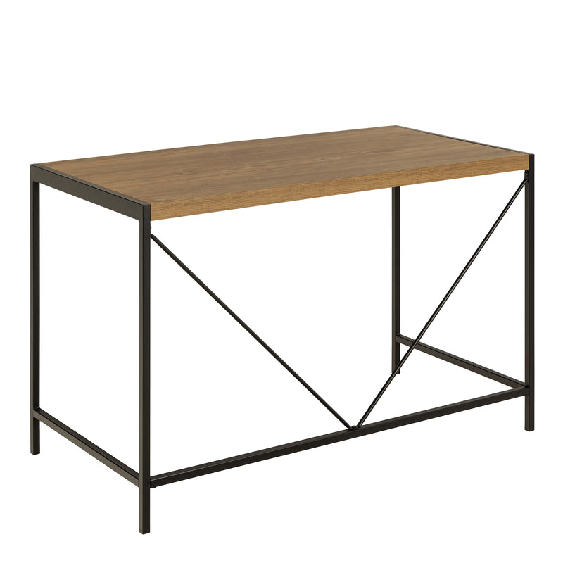 Bahamas Office Desk in Black and Oak – image 3