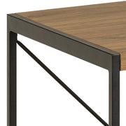 Bahamas Office Desk in Black and Oak – image 6