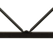 Bahamas Office Desk in Black and Oak – image 8
