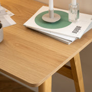 Barnett Office Desk in Oak – image 5