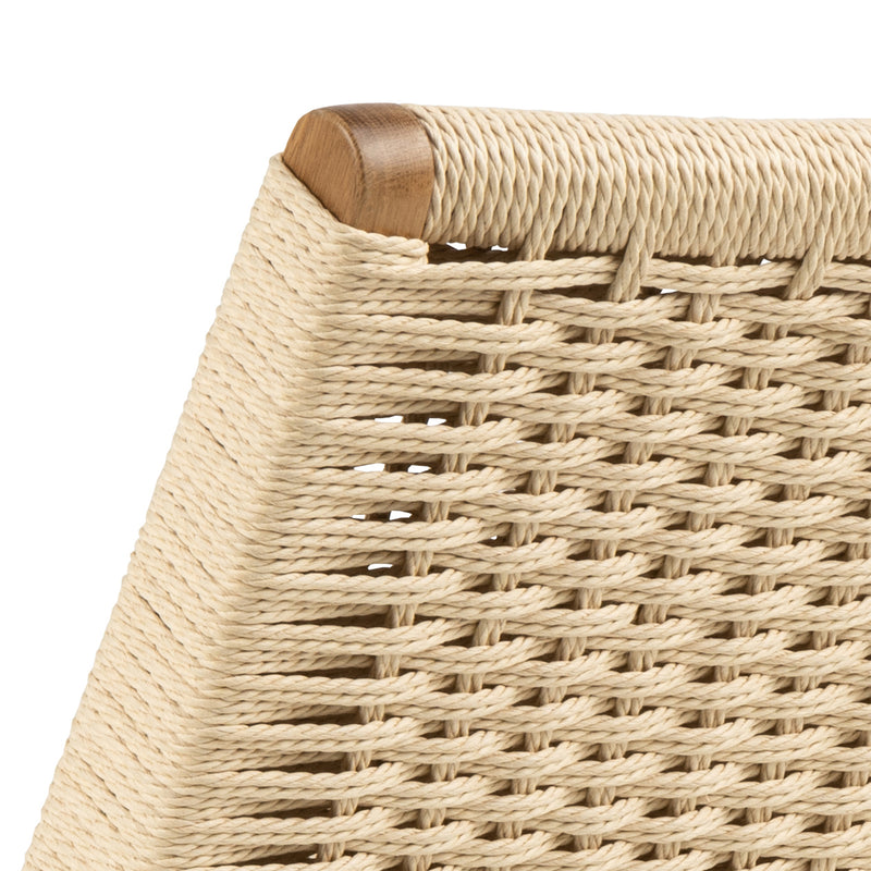 Carson Lounge Chair – White & Oak – image 6