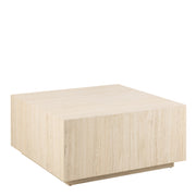 Dice Square Coffee Table – Travertine – image 1