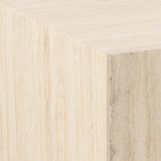 Dice Square Coffee Table – Travertine – image 5