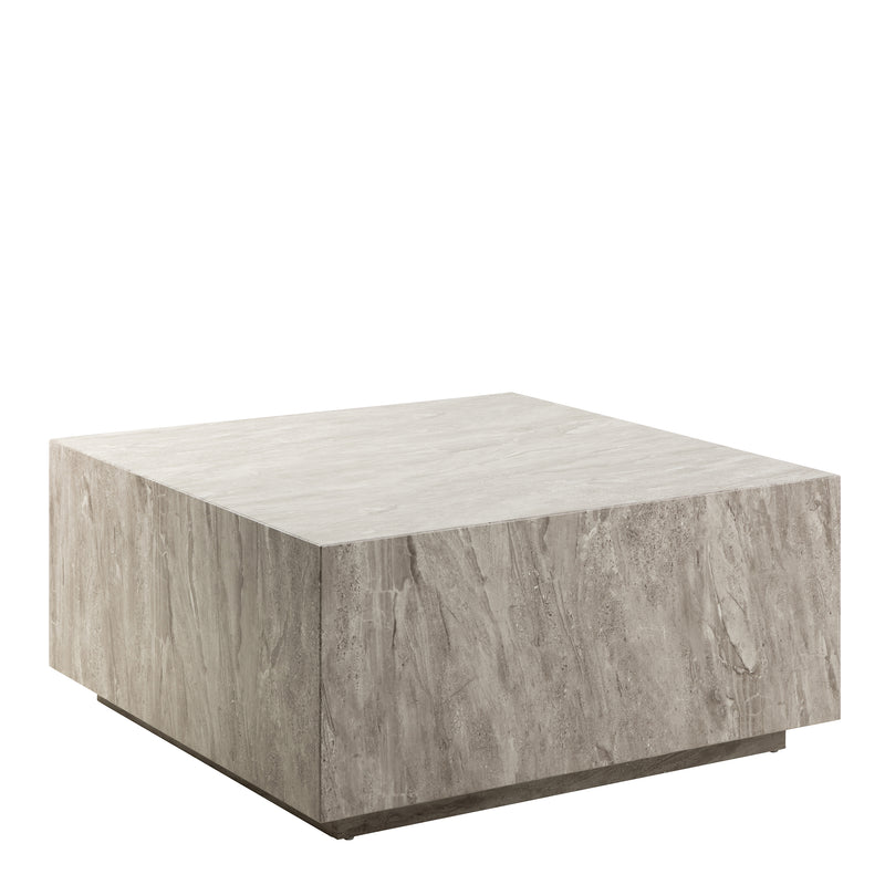 Dice Square Coffee Table – Grey – image 1