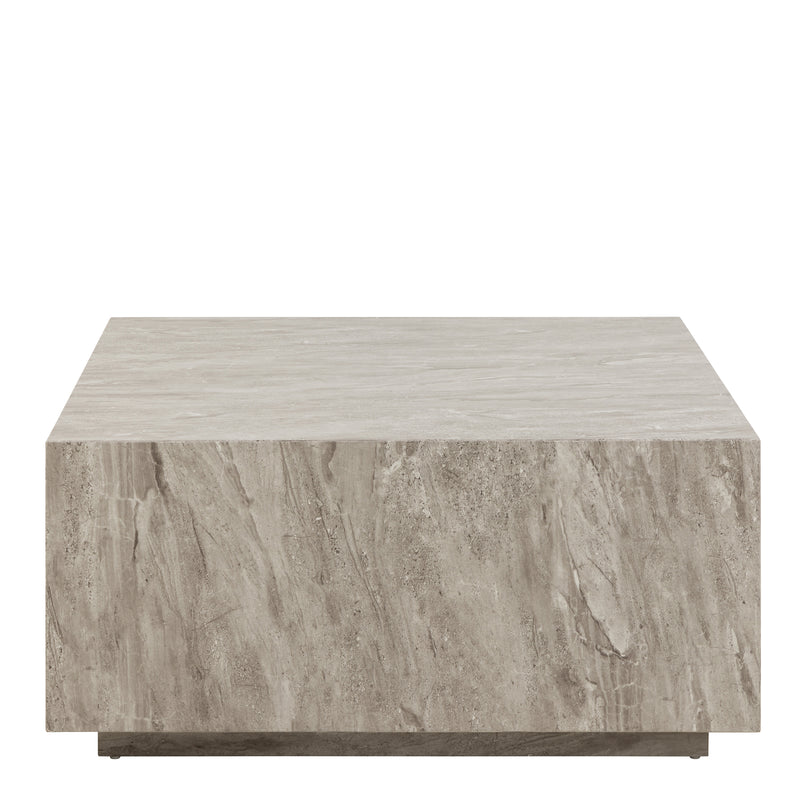 Dice Square Coffee Table – Grey – image 2