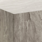 Dice Square Coffee Table – Grey – image 5