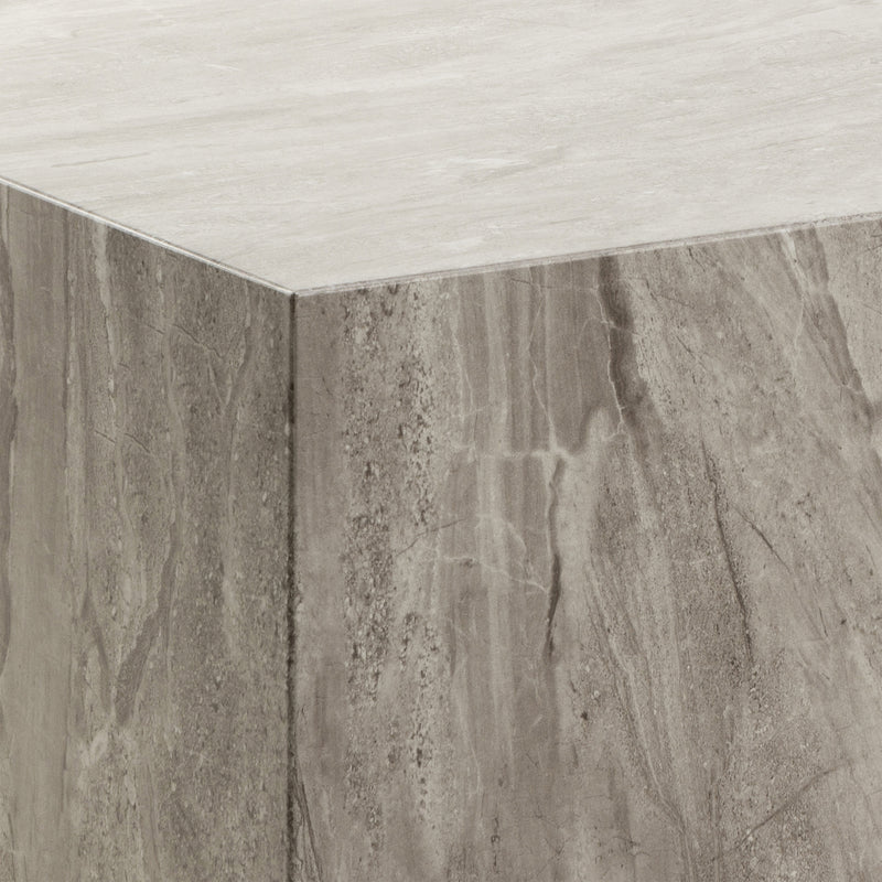 Dice Square Coffee Table – Grey – image 5