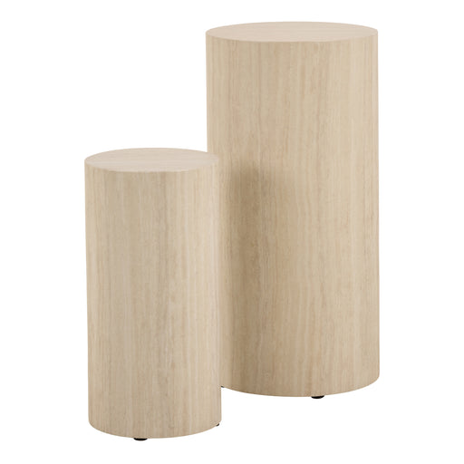 Dice Round Pedestal Set of and River Rough Paper – image 1