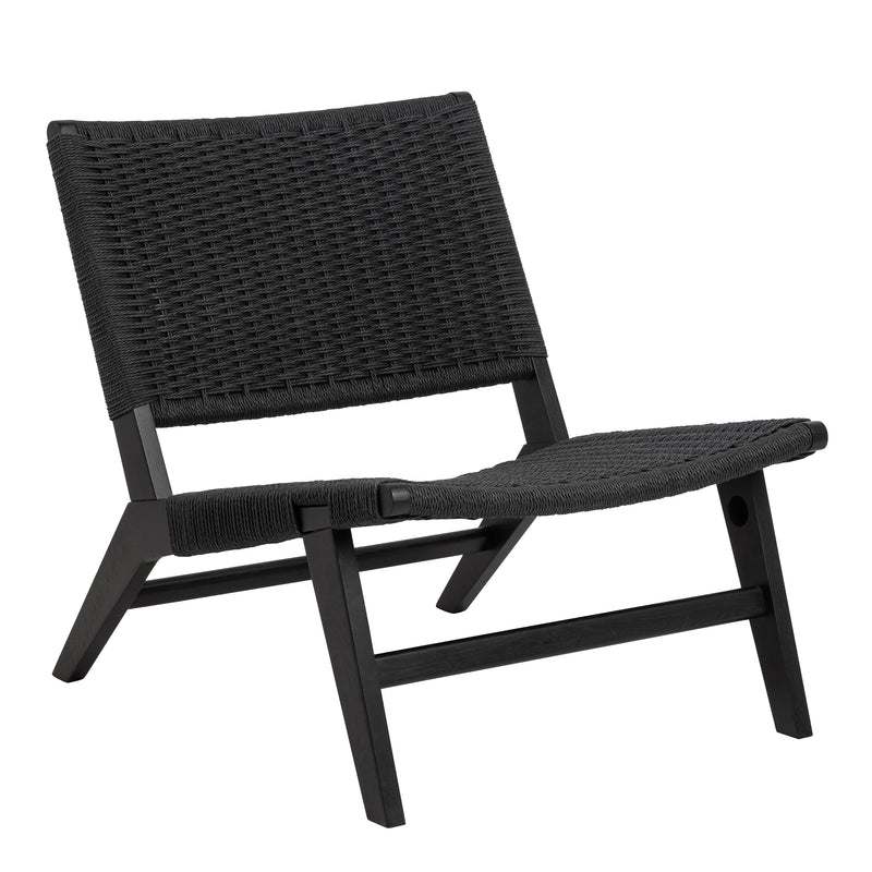 Carson Lounge Chair – Black – image 1