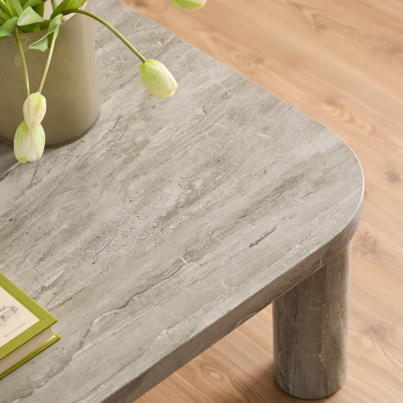 Solano Rectangular Coffee Table 100 x – Grey – image 4