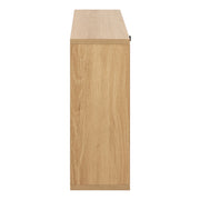 Albany Shoe Cabinet 1 Flip Down Door In Oak – image 3