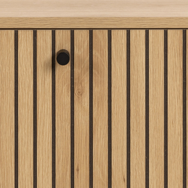 Albany Shoe Cabinet 1 Flip Down Door In Oak – image 8