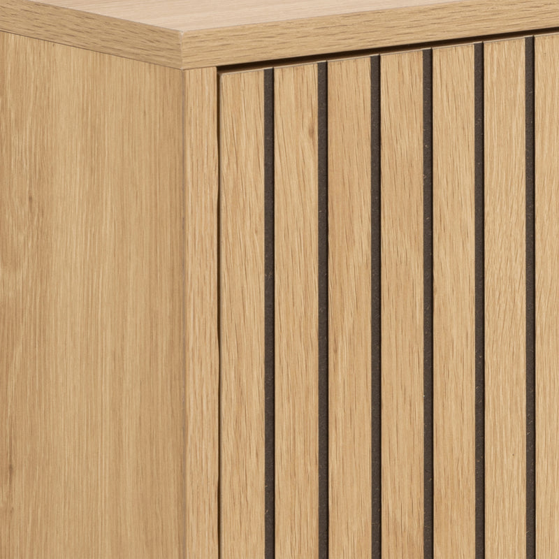 Albany Shoe Cabinet 1 Flip Down Door In Oak – image 9
