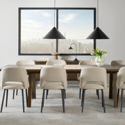 A-Line Extendable Dining Table in Smoked Oak 200/286 x 74.6 x 95cm – Smoked Oak – image 5