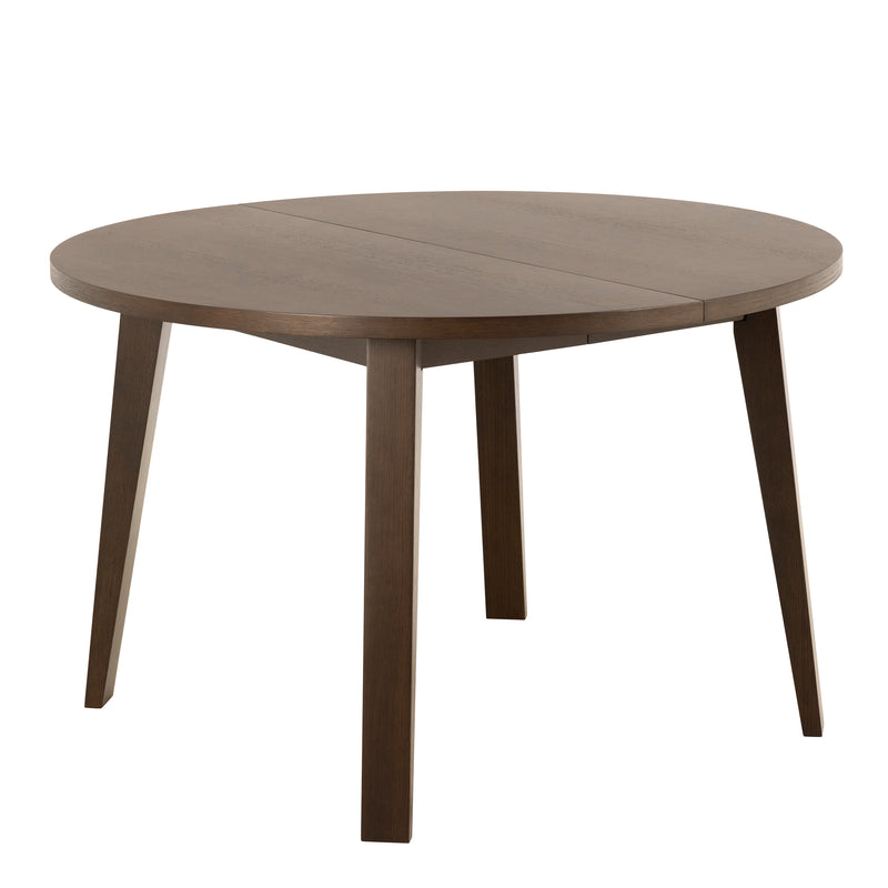 A-Line Round Dining Table – Smoked Oak – image 1
