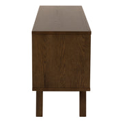 A-Line Sideboard with 4 Drawers and Sliding Door – Smoked Oak – image 3
