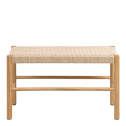 Alvin Weaved Bench in Off White – image 2