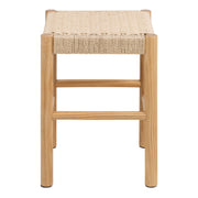 Alvin Weaved Stool in Off White – image 2