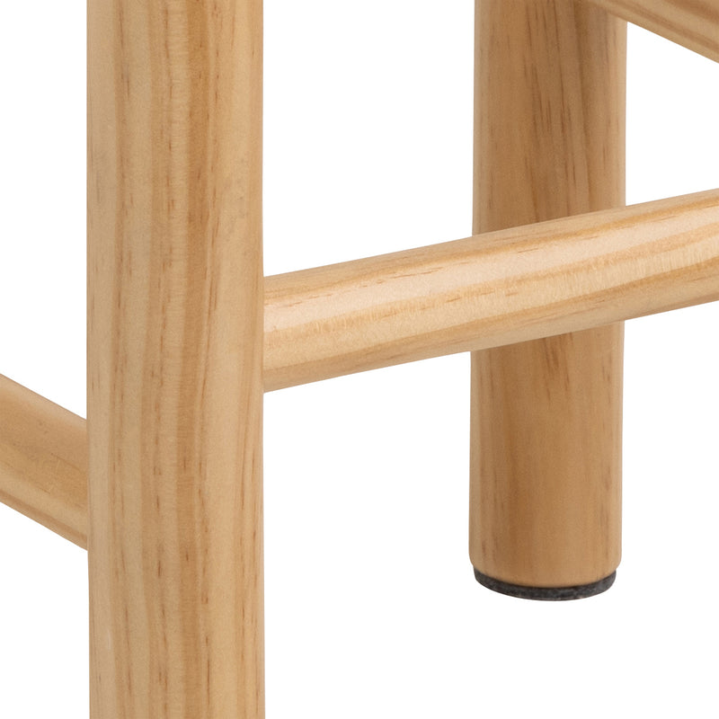 Alvin Weaved Stool in Off White – image 6