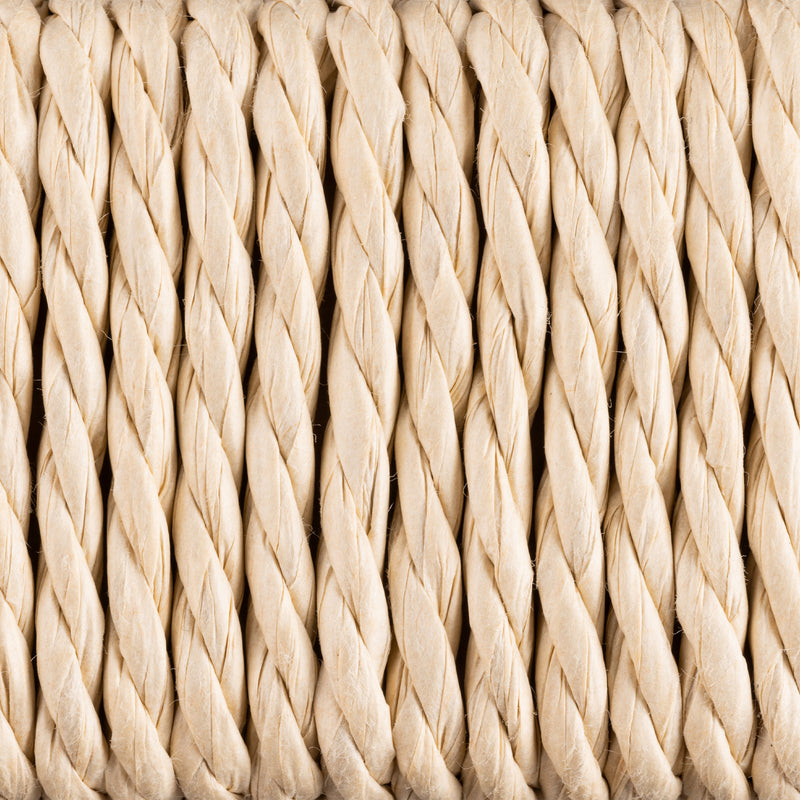 Alvin Weaved Stool in Off White – image 7