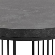 Strington Round Coffee Table in Matt Black – image 5