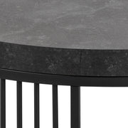 Strington Round Coffee Table in Matt Black – image 6