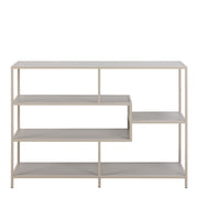 Seaford Bookcase with 4 Shelves in Grey – image 2