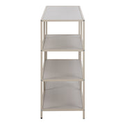 Seaford Bookcase with 4 Shelves in Grey – image 3