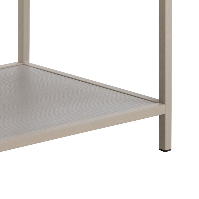 Seaford Bookcase with 4 Shelves in Grey – image 6