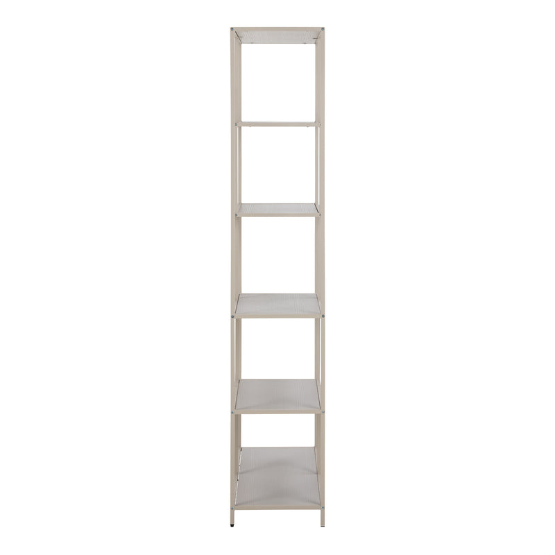 Seaford Bookcase with 5 Shelves in Grey – image 3