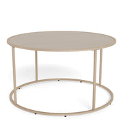 Seaford Round Coffee Table in Grey – image 1