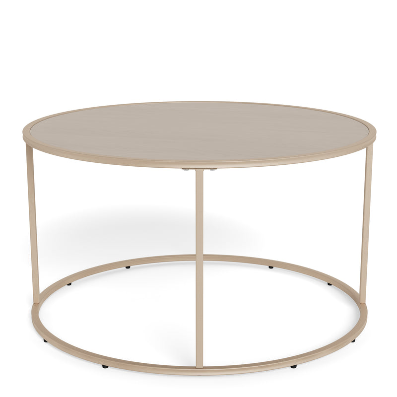 Seaford Round Coffee Table in Grey – image 2