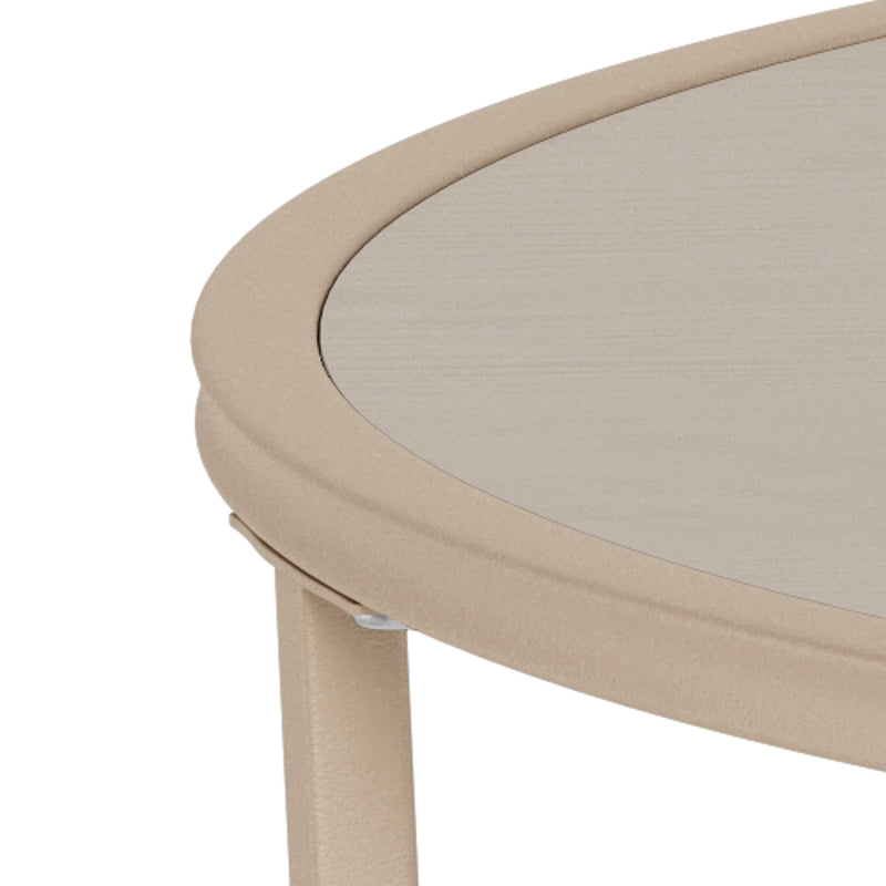 Seaford Round Coffee Table in Grey – image 5